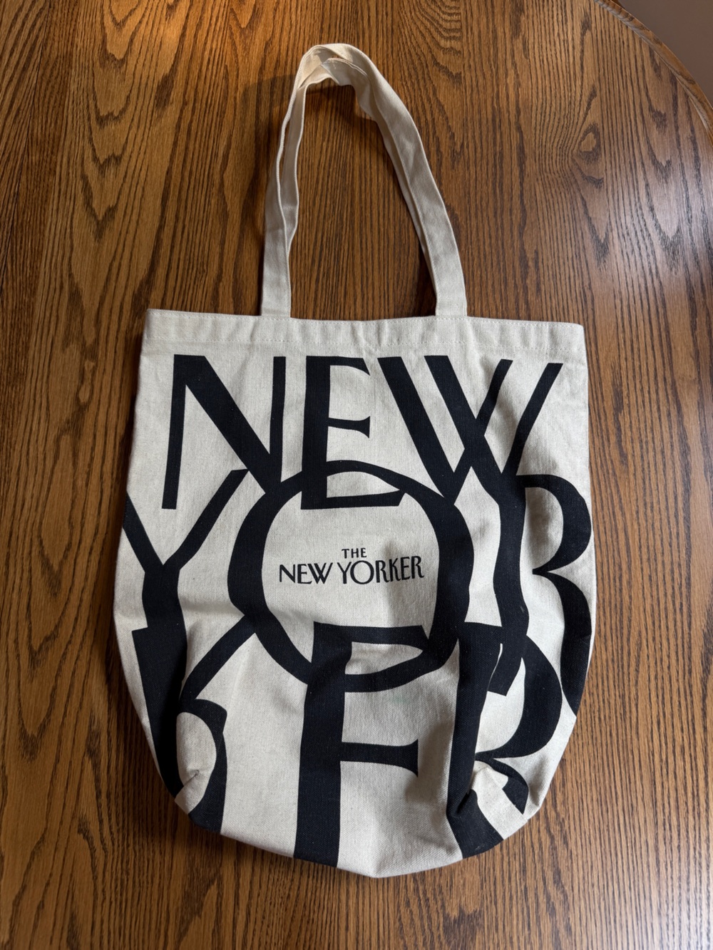 The New Yorker Classic Canvas Tote